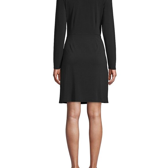 H Halston Wrap Dress - Picture 2 of 5